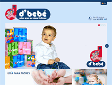 Tablet Screenshot of calzadosdbebe.com